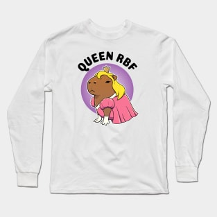 Queen RBF Capybara Princess Long Sleeve T-Shirt